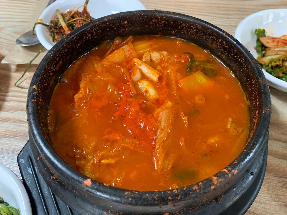 우리식당 김치찌개