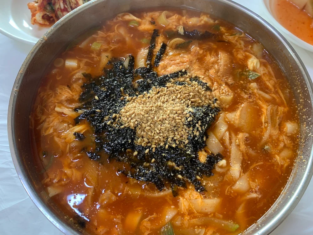 강릉 장칼국수 맛집 안목바다식당