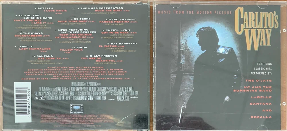 Carlito's Way OST